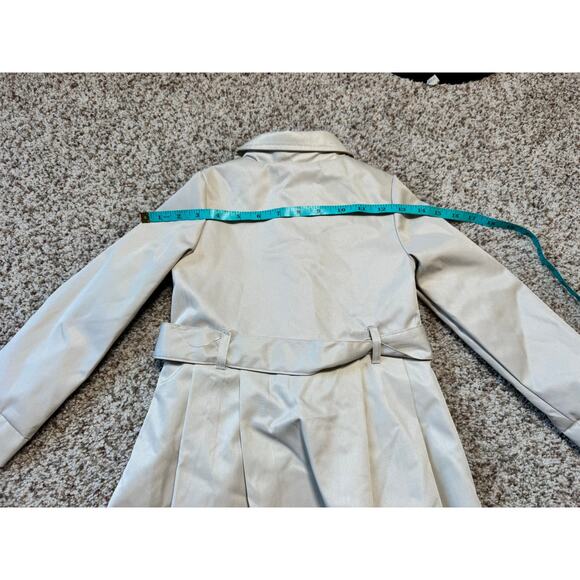 Tahari Girls Trench coat size 4T; Khaki Tan colored; NWOT - Picture 3 of 9